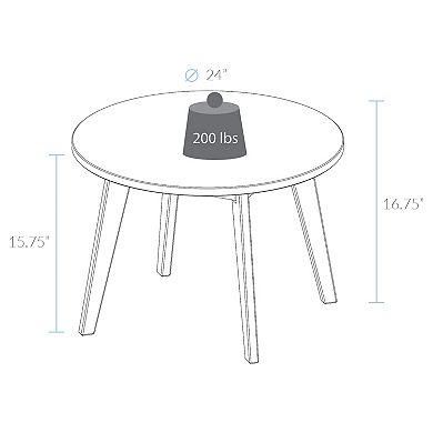 American Trails Round Coffee Table