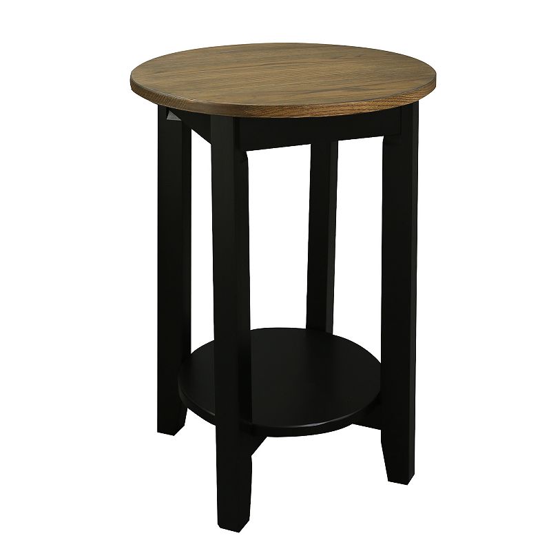 63952586 American Trails Chamber Round End Table, Black sku 63952586