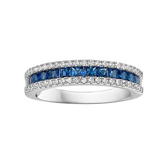 Sterling Silver Cubic Zirconia Band Ring