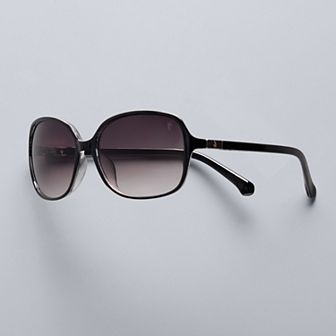 Women's Simply Vera Vera Wang 58mm Margot Rectangle Sunglasses