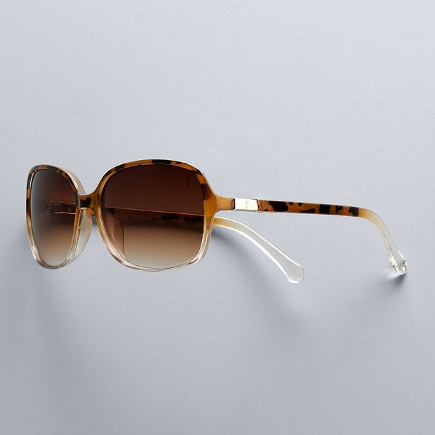 NEW VERA WANG SUNGLASSES, TORTOISE BROWN FRAME WITH AGATE STONE!! s-l400.jpg main image 3