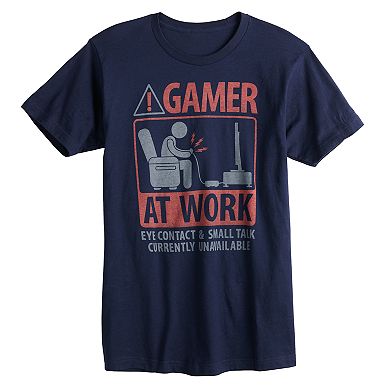 Men's Gamer At Work Tee