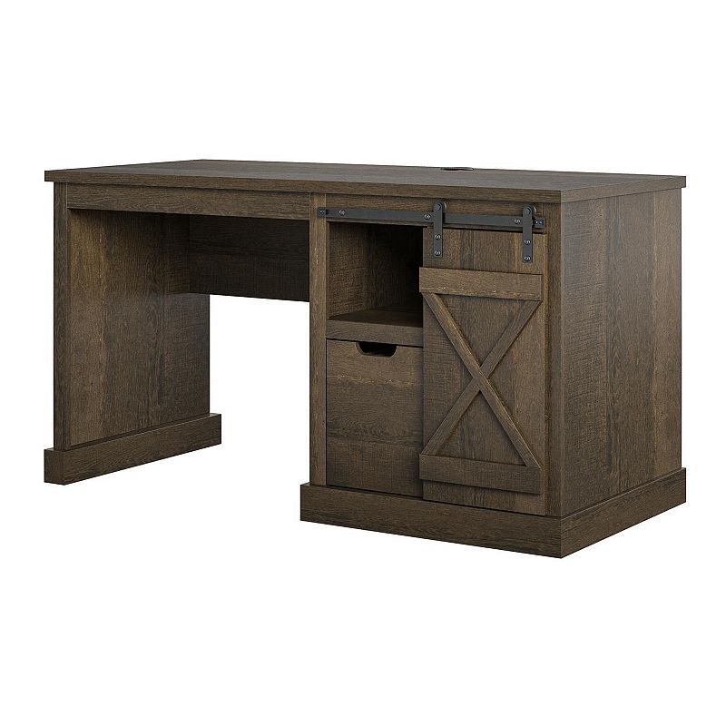 Ameriwood Home Knox County Computer Desk, Brown
