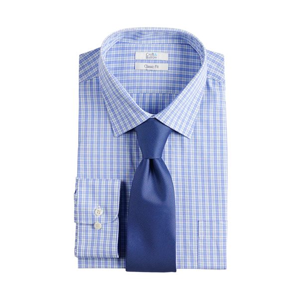 croft and barrow shirt and tie set