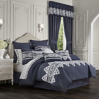Five Queens Court Shelburne Comforter Set with Shams