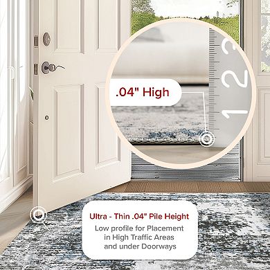 nuLOOM Dali Machine Washable Modern Abstract Rug