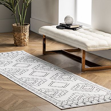 nuLOOM Noa Machine Tribal Moroccan Washable Rug