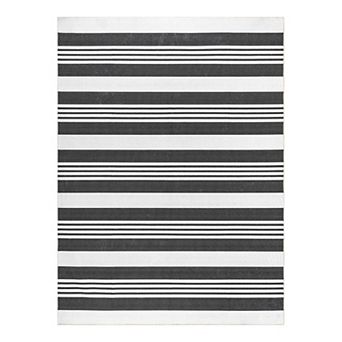 nuLOOM Lena Machine Washable Striped Rug