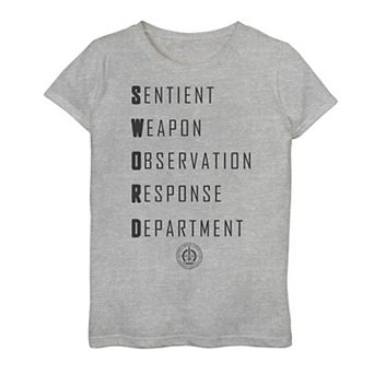 Girls 7-16 Marvel WandaVision S.W.O.R.D. Acronym C2 Graphic Tee