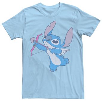 Disney's Lilo & Stitch Valentine's Day Stitch Cupid Men's Tee