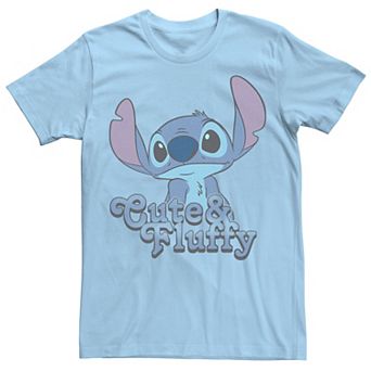 Disney's Lilo & Stitch Valentine's Day Stitch Cute & Fluffy Men's Tee