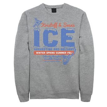 Disney's Frozen Men's Kristoff & Sven's Ice Harvesting And Delivery Sweatshirt