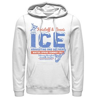Disney's Frozen Men's Kristoff & Sven's Ice Harvesting And Delivery Hoodie
