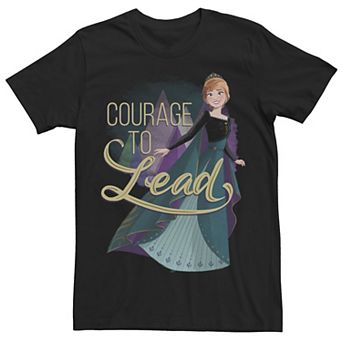 Disney's Frozen 2 Anna Courage To Lead Men's Tee