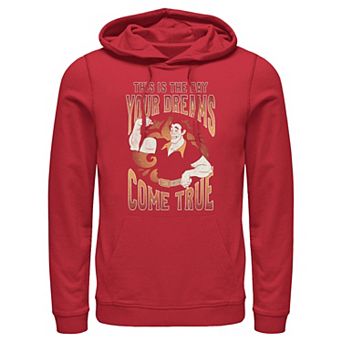 Disney's Villains Gaston The Day Your Dreams Come True Men's Graphic Hoodie