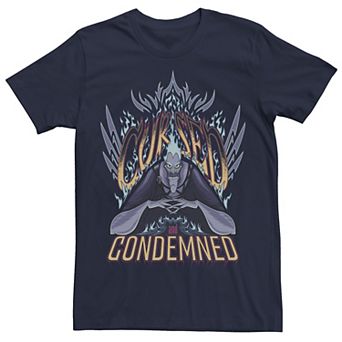 Disney's Villains Hades Men's Cursed And Condemned Tee