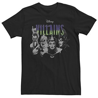 Disney's Villains Fabulous Four Logo Men's Tee