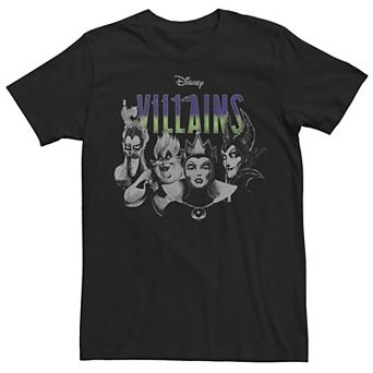 Disney's Villains Fabulous Four Logo Men's Tee