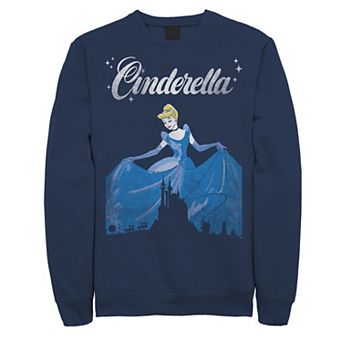 Disney's Cinderella Vintage Castle Silhouette Men's Sweatshirt