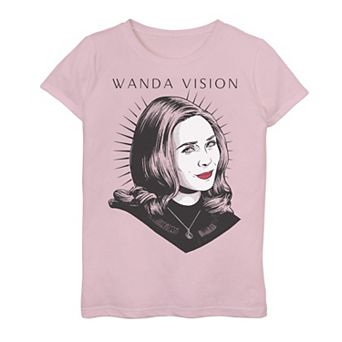 Girls 7-16 Marvel WandaVision Wanda Sketch Graphic Tee