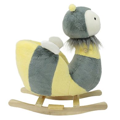 Animal Adventure Soft Landing Joyrides Sit-In Bee Character Rocker