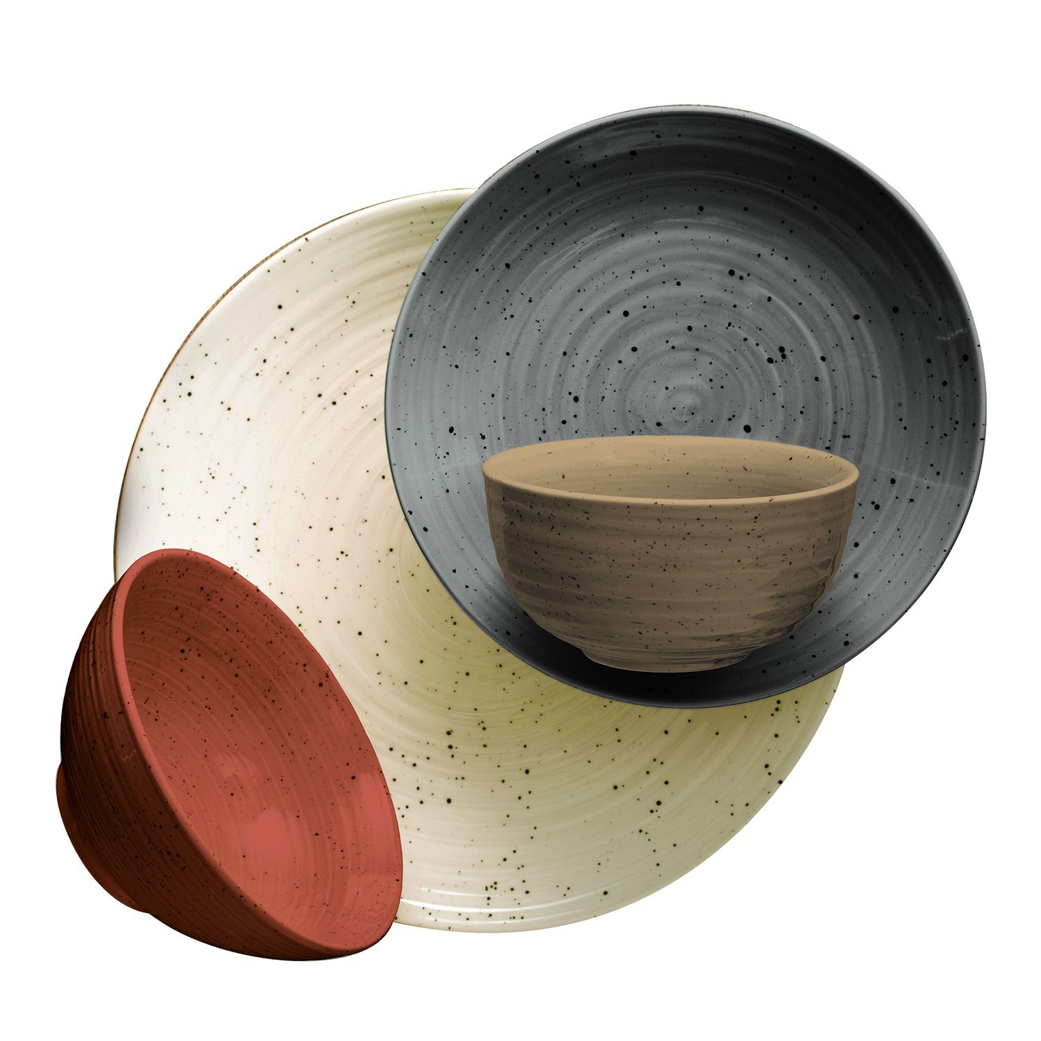 Sango Siterra Painter's Palette Dinnerware Set ‼️ Only 13 ‼️