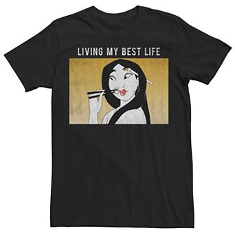 Disney's Mulan Men's Living My Best Life Tee
