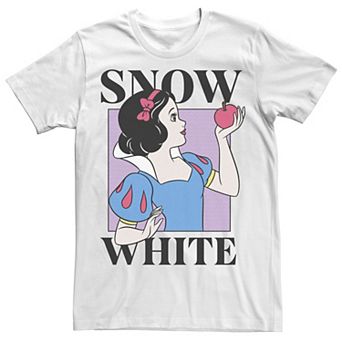 Disney's Snow White And The Seven Dwarfs Men's Front & Back Box Up Tee