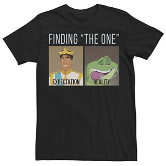 Men's Disney Princess And The Frog Naveen Finding The One Meme Tee