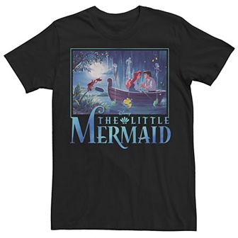 Disney's The Little Mermaid Ariel & Eric Grotto Portrait Men's Tee