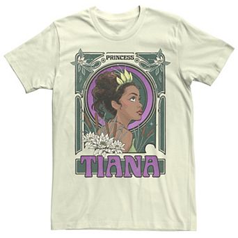 Disney's The Princess & The Frog Tiana Profile Sketch Men's Tee