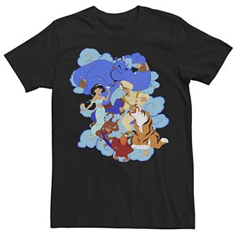 Disney's Aladdin Group Shot Agrabah Dance Off Men's Tee