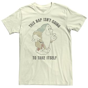 Disney's Snow White Sleepy This Nap Isn't Going To Take Itself Men's Tee