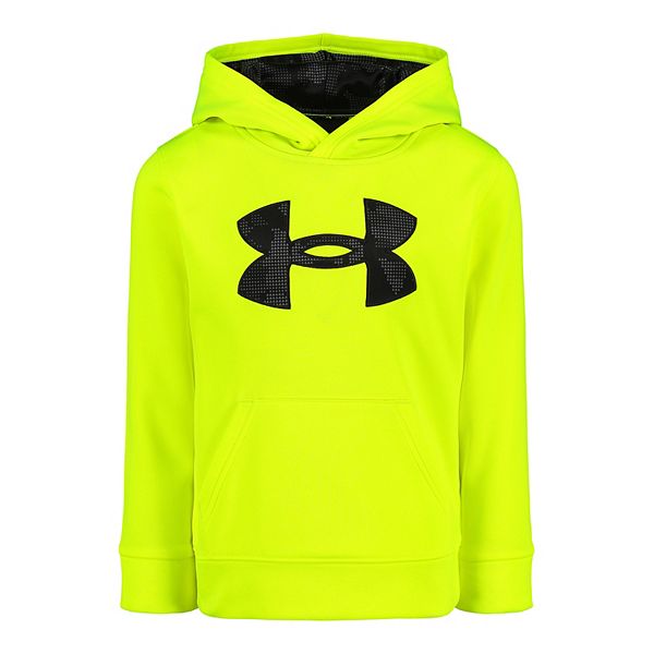 Neon under armour on sale hoodie