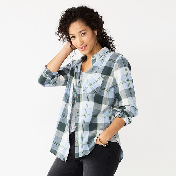 Women's Sonoma Goods For Life® Essential Everyday Button-Down Shirt