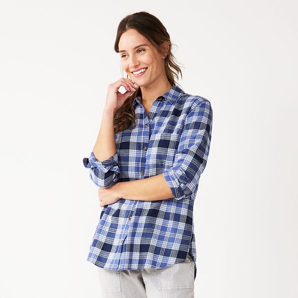 Women's Sonoma Goods For Life® Essential Everyday ButtonDown Shirt