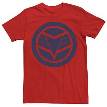Men's Marvel Falcon And The Winter Soldier Blue Falcon Logo Tee