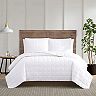 Truly Calm Silver Cool White Quilt Set with Shams