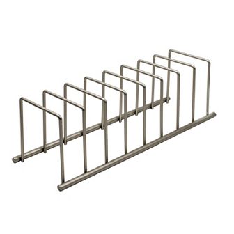 Spectrum Euro Satin Nickel Kitchen Organizer