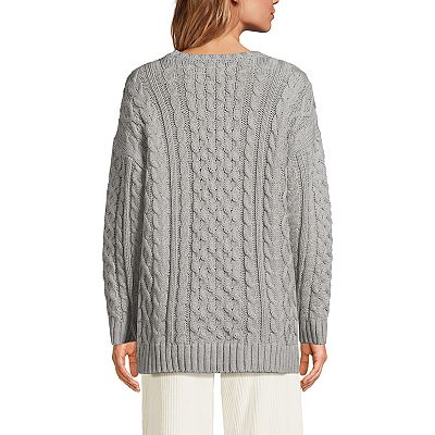 stein 　OVERSIZED INTERLACED CABLE KNIT stein oversized interlaced cable knit ls