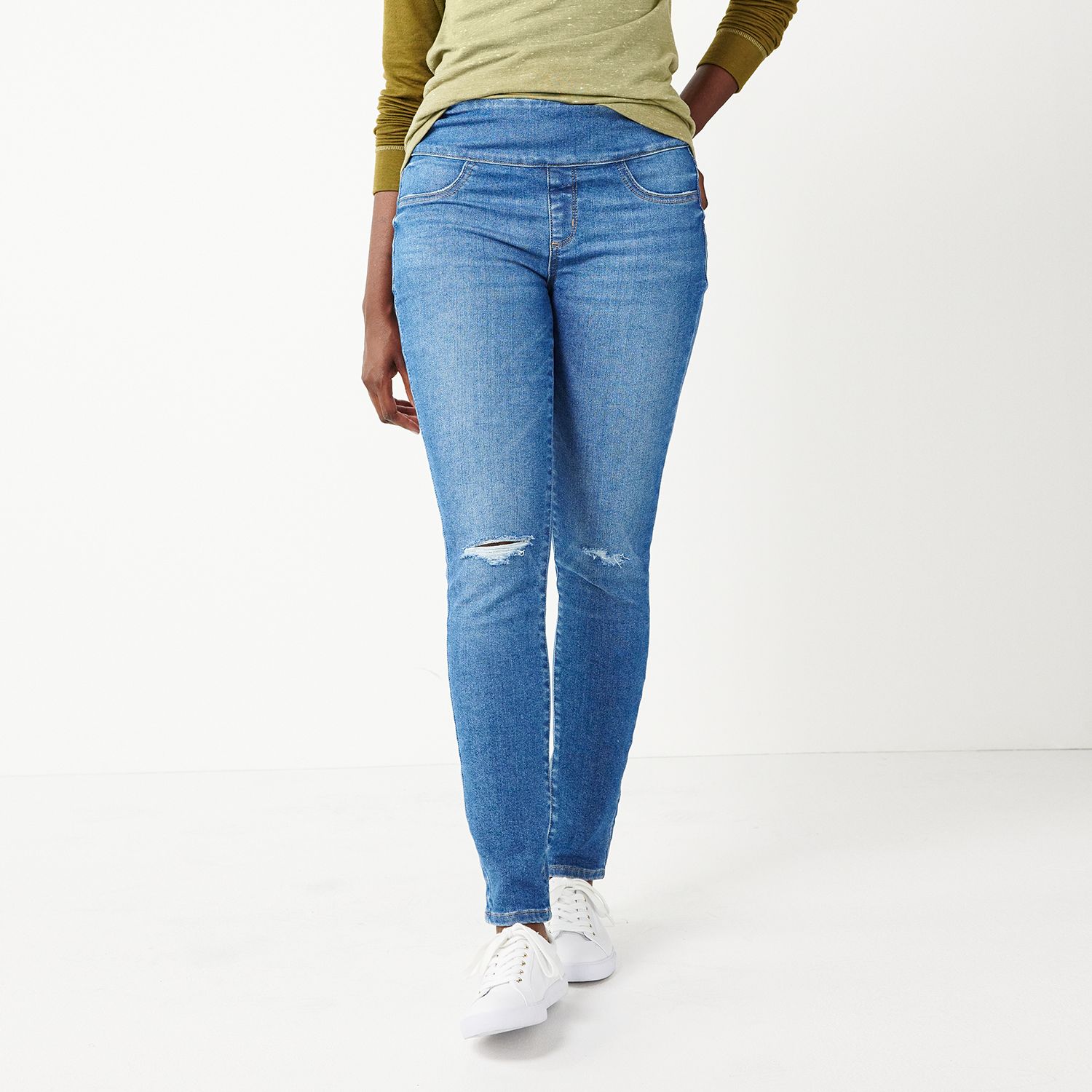 jogger skinny jeans