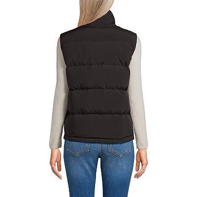 Women's Lands' End Wide Channel 600 Down Puffer Vest