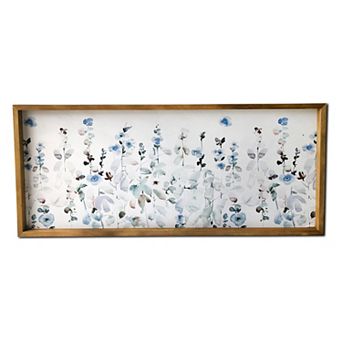 Gallery 57 Soft Blue Garden Canvas Wall Art