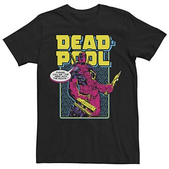 Men's Marvel Deadpool 30th Call Me The Merc With The Mouth Tee