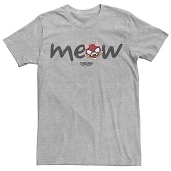 Men's Marvel Spider-Man: Miles Morales Spider-Cat Meow Tee