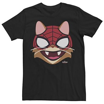 Men's Marvel Spider-Man: Miles Morales Spider-Cat Big Face Tee