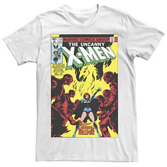 Men's Marvel X-Men Heroes And Hellfire Cover C1 Tee