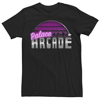 Men's Netflix Stranger Things Palace Arcade Gradient Logo Tee