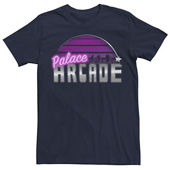 Men's Netflix Stranger Things Palace Arcade Gradient Logo Tee