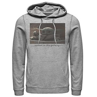 Men's Star Wars The Mandalorian The Child Cutest In The Galaxy Hoodie